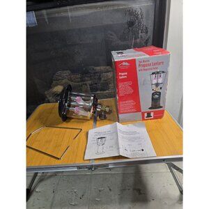 Northwest Territory Vintage Kmart Two Mantle Propane Mantle With Regulated Valve